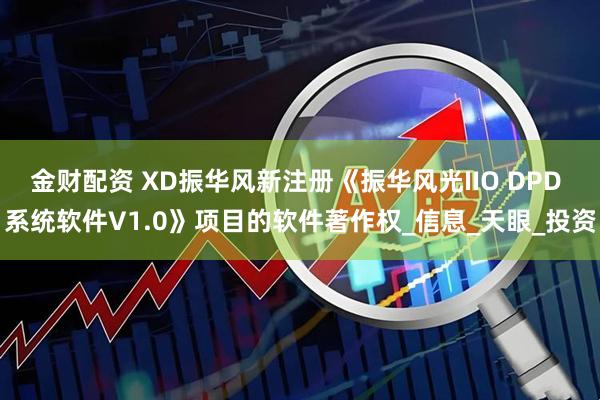 金财配资 XD振华风新注册《振华风光IIO DPD 系统软件V1.0》项目的软件著作权_信息_天眼_投资