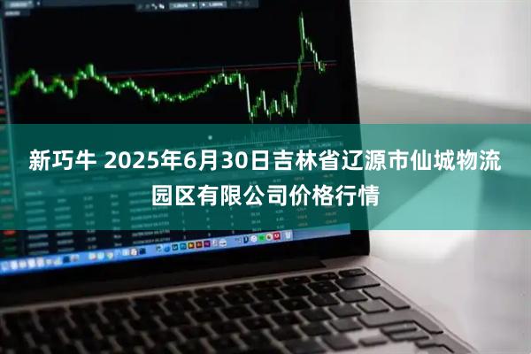 新巧牛 2025年6月30日吉林省辽源市仙城物流园区有限公司价格行情
