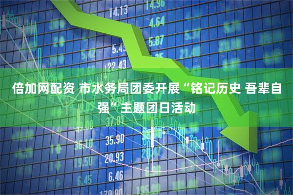 倍加网配资 市水务局团委开展“铭记历史 吾辈自强”主题团日活动